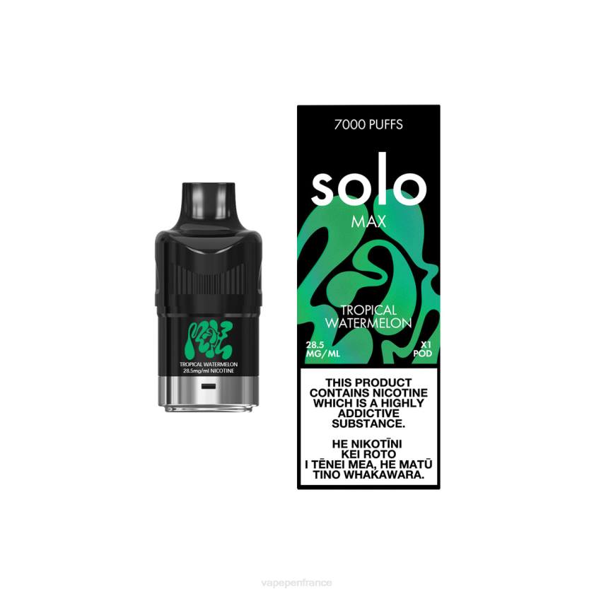 Vape France - Solo MAX cosse 6D4082 pastèque tropicale
