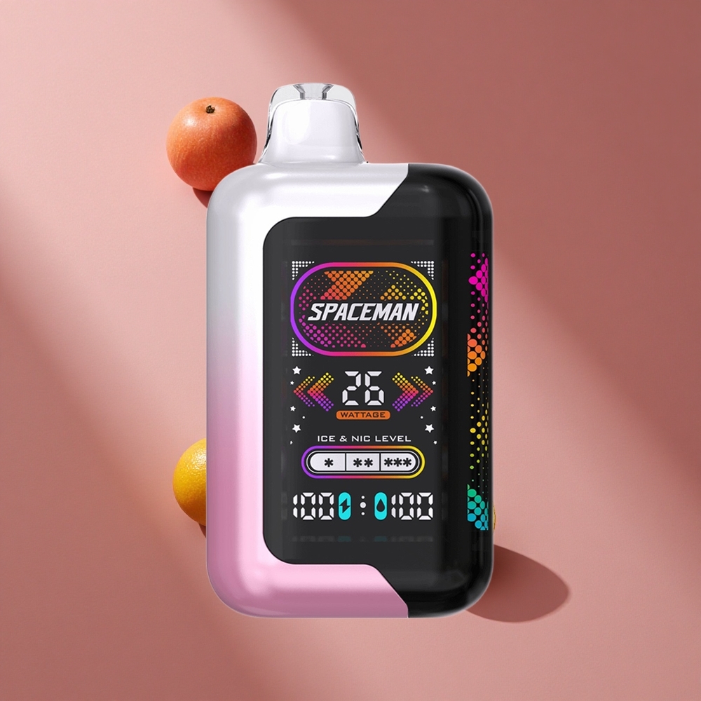Citronné Rose SMOK SPACEMAN SP40000 avec 20ml de E-Liquide et 40000 Puffs