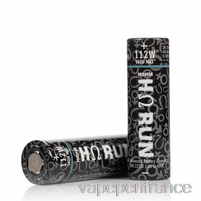 Hohm Tech Run 21700 3023mah 39.1a Batterie Stylo Vape à Batterie Unique