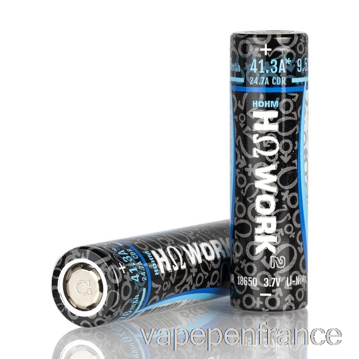 Hohm Tech Work 2 18650 2547mah 25.3a Batterie Deux Batteries Pack Stylo Vape