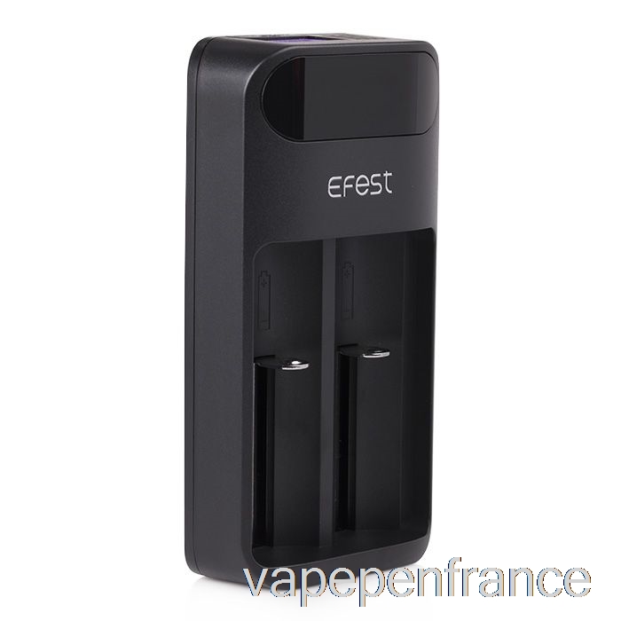 Efest Luxuriant Q2 2 Baies Chargeur De Batterie LED Intelligent Stylo Vape