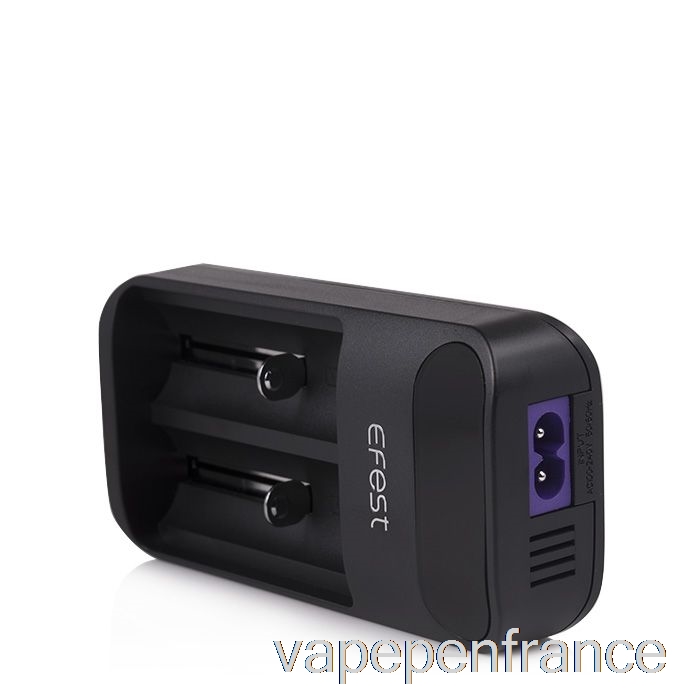 Efest Luxuriant Q2 2 Baies Chargeur De Batterie LED Intelligent Stylo Vape