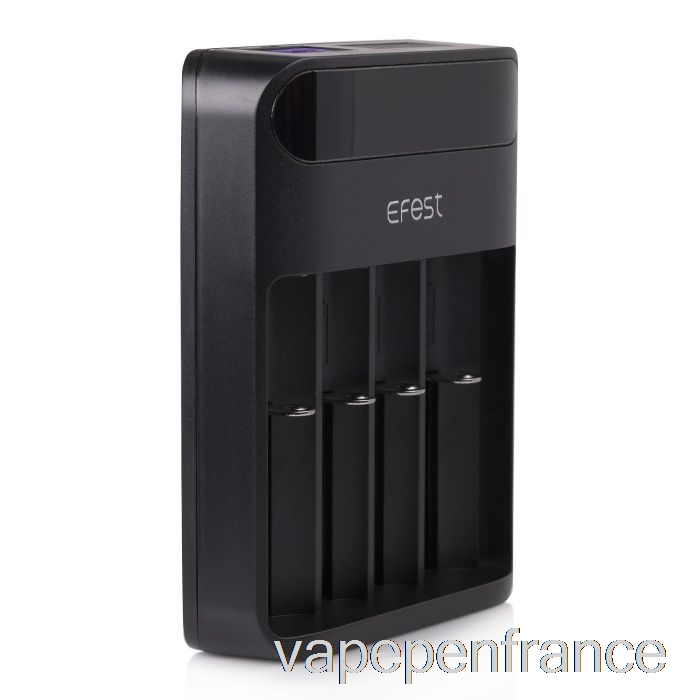 Efest Luxuriant Q4 4 Baies Chargeur De Batterie LED Intelligent Stylo Vape
