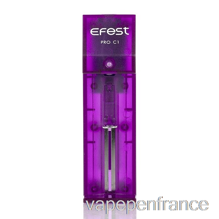 Stylo Vape Chargeur De Batterie Intelligent Efest Pro C1 1 Baie