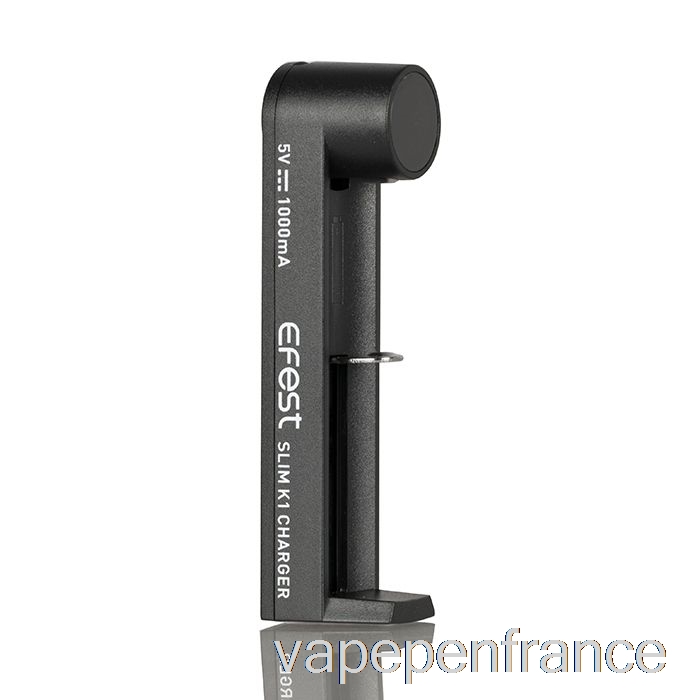 Stylo Vape Chargeur De Batterie à Emplacement Unique Efest Slim K1