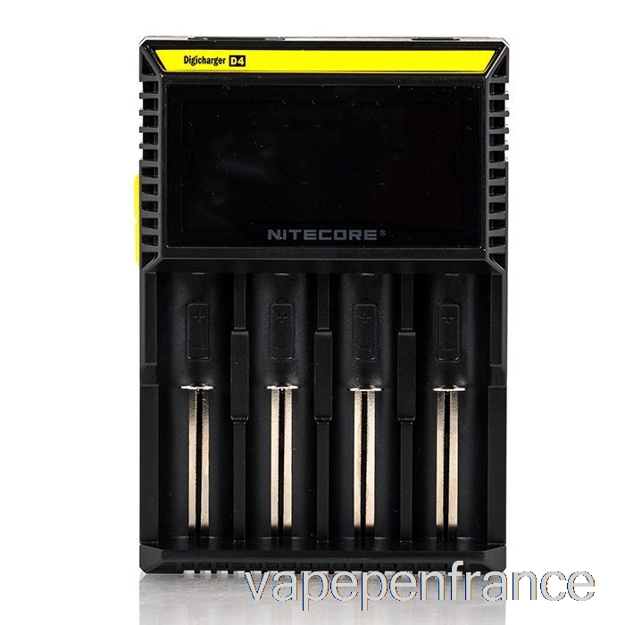 Chargeur De Batterie Nitecore D4 (4 Baies) Stylo Vape