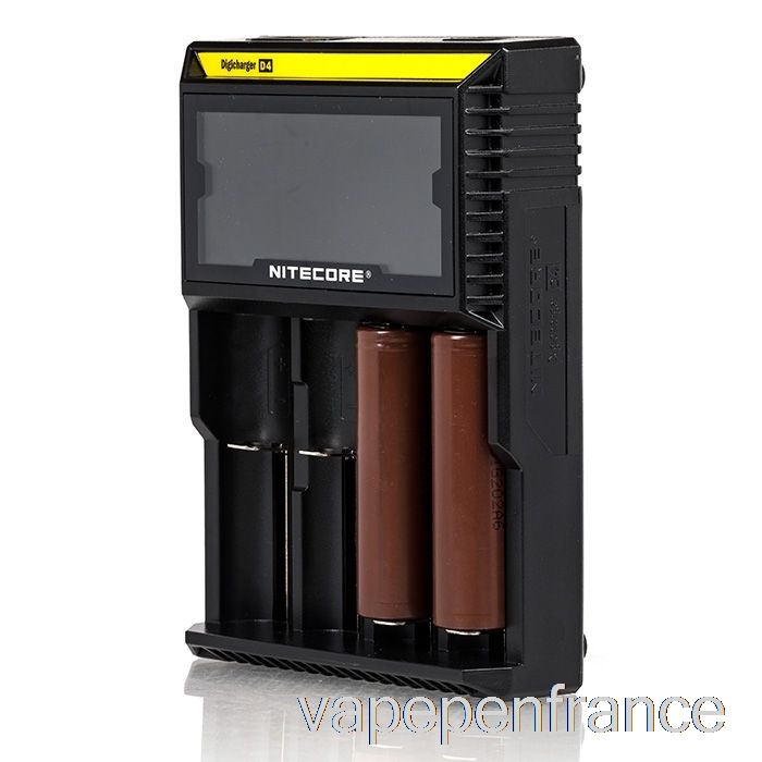 Chargeur De Batterie Nitecore D4 (4 Baies) Stylo Vape