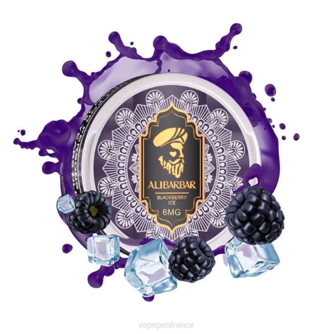 Vape Pen - Alibarbar sachets de nicotine glace aux mûres 6ZVP97
