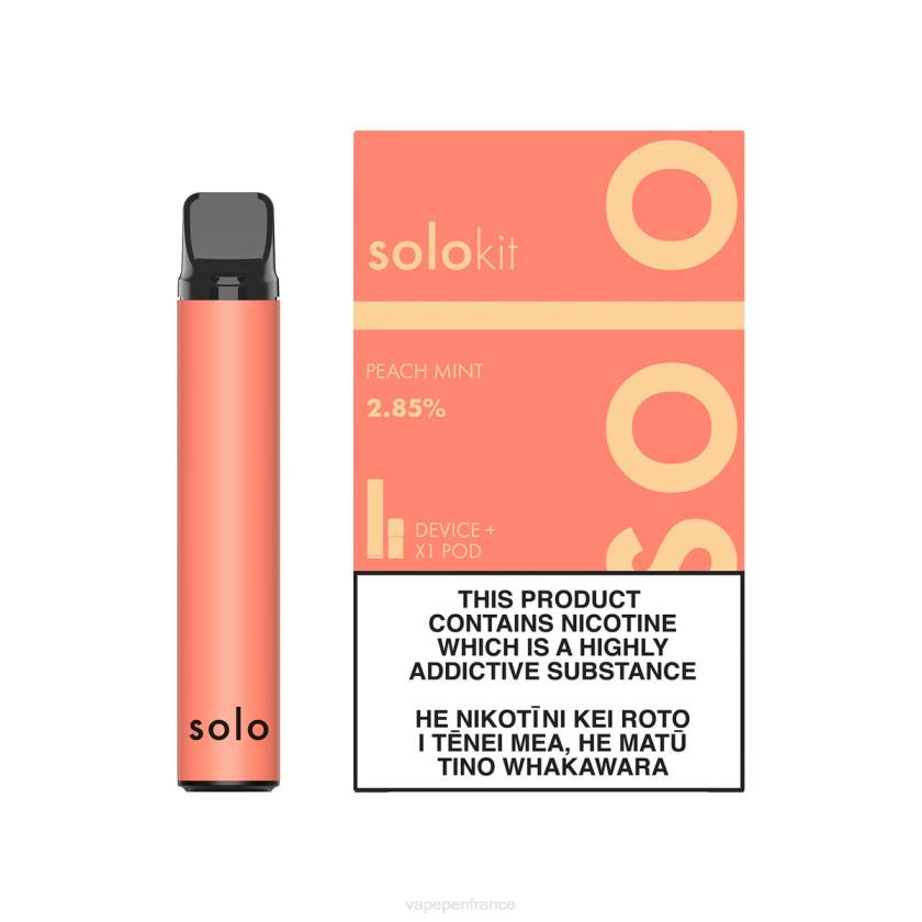 Eliquide France - Solo kit de dosettes 6D4044 pêche menthe