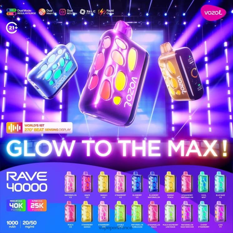 8JZX41 Vozol Rave 40000