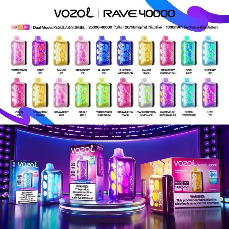 8JZX41 Vozol Rave 40000