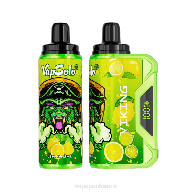 Cigarette Electronique France - Vapsolo VIKING vape jetable citron vert 6ZVP152