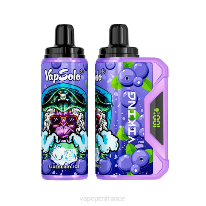 Cigarette Electronique France - Vapsolo VIKING vape jetable myrtille 6ZVP148