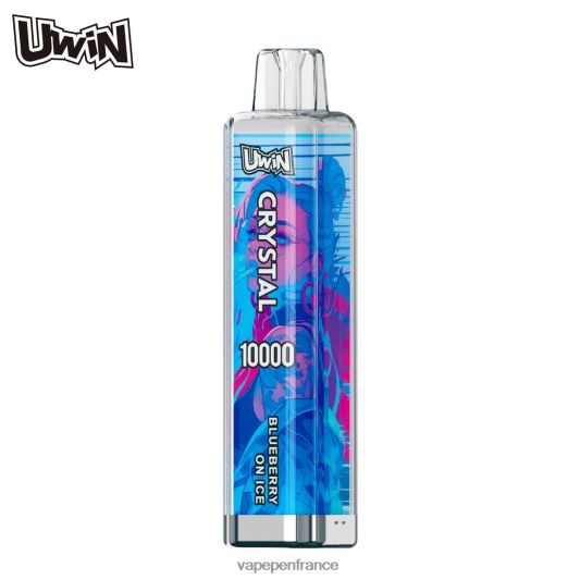 Cigarette Electronique France - myrtille sur glace UWIN CRYSTAL 10000 vapes jetables L6246J369