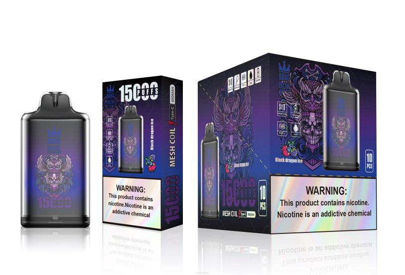 Eliquide France - Bang Box s1-15000 bouffées P80J110 glace de dragon noir