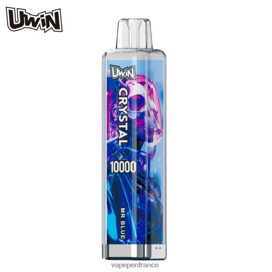 Eliquide France - monsieur bleu UWIN CRYSTAL 10000 vapes jetables L6246J380