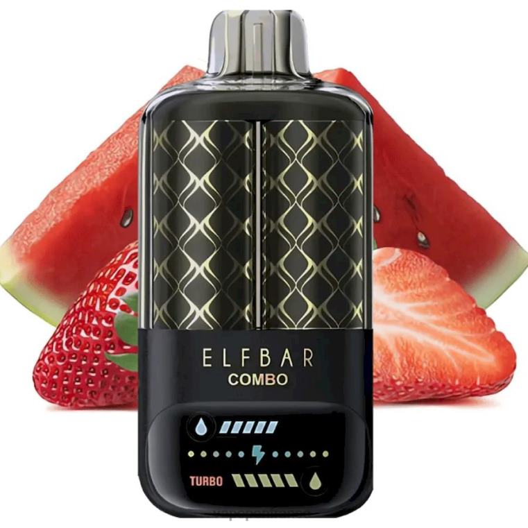 Vape France - Elf Bar Combo 25000 pastèque et fraise BDTZR10