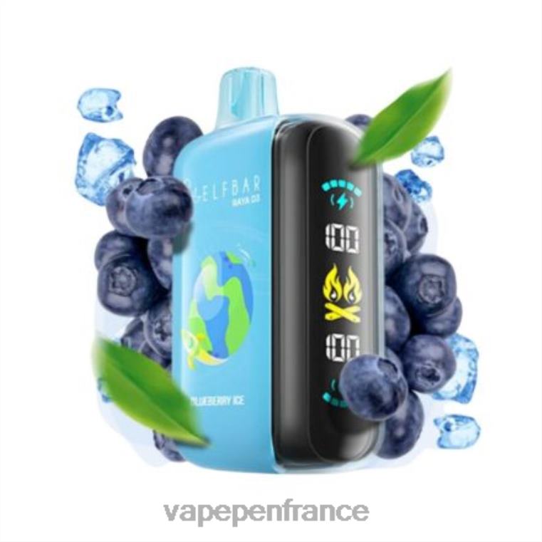 Vape France - Elf Bar Raya D3 25000 jetable BDTZR1