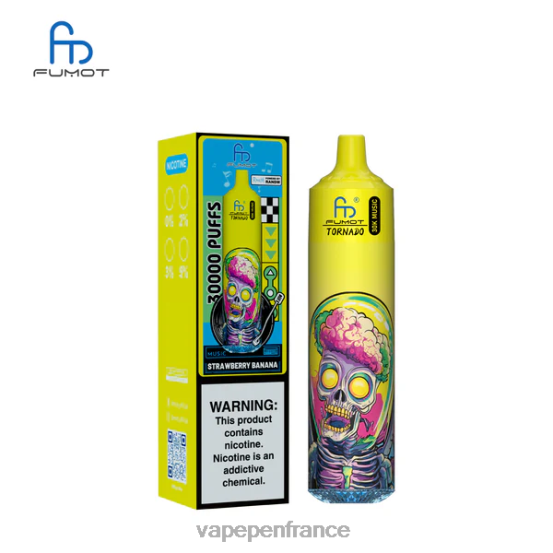 Vape France - Fumot Tornado 30 000 musiques banane fraise 88X8425