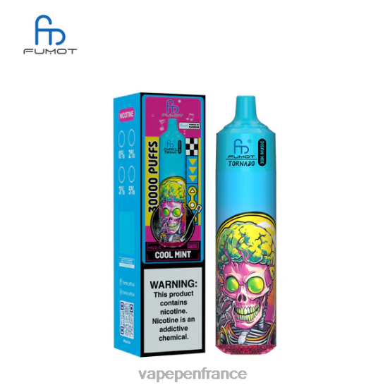 Vape France - Fumot Tornado 30 000 musiques menthe fraîche 88X8410