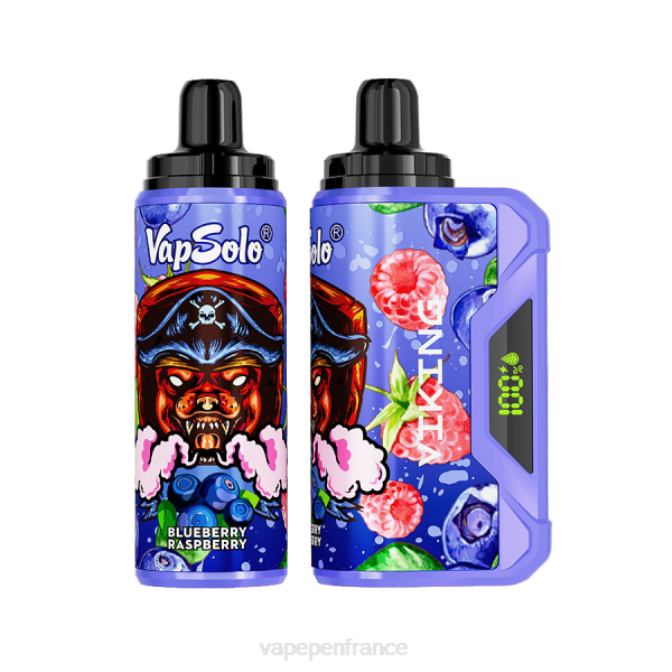 Vape France - Vapsolo VIKING vape jetable myrtille framboise 6ZVP150