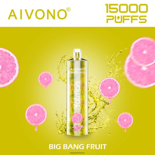 Vape France - fruit du big bang Aivono FATMAN 15000 L6246J16