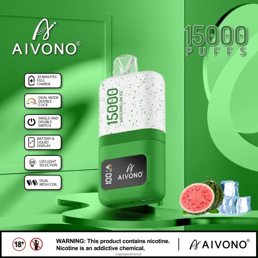 Vape France - glace à la pastèque Aivono AIM magic 15000 L6246J70