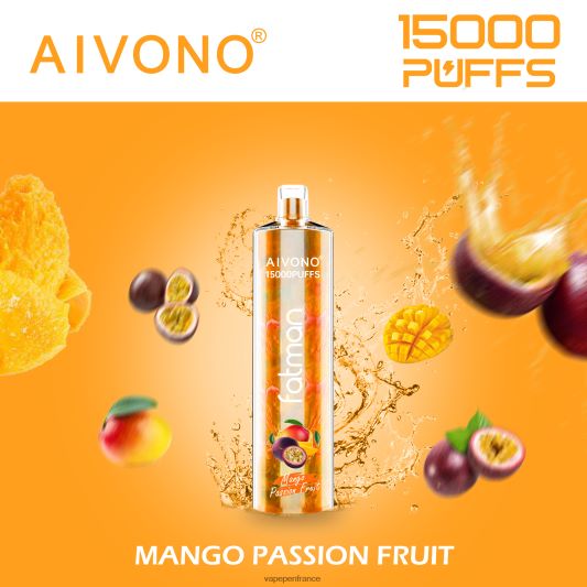 Vape France - mangue fruit de la passion Aivono FATMAN 15000 L6246J19