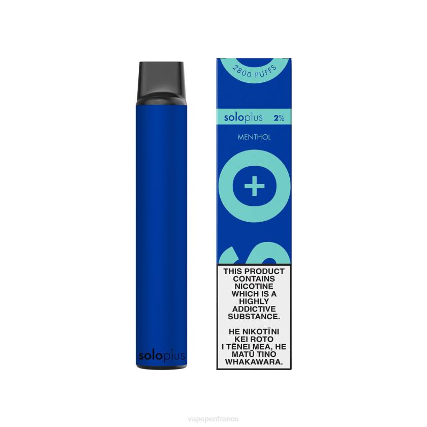 Eliquide France - Solo Plus vape jetable 6D4032 menthol