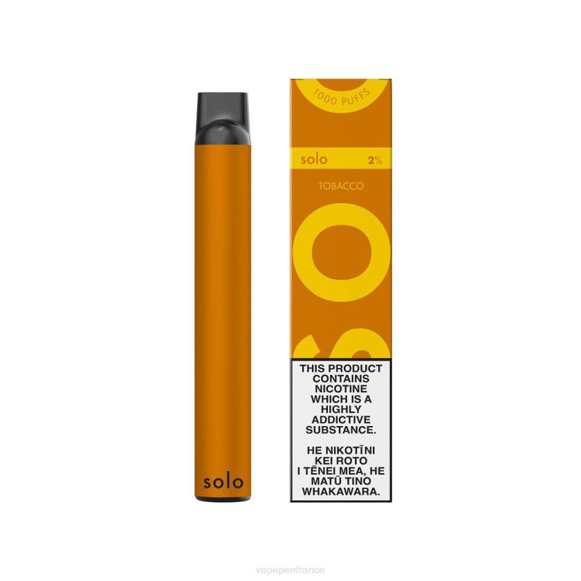 Eliquide France - Solo vape jetable 6D4017 tabac