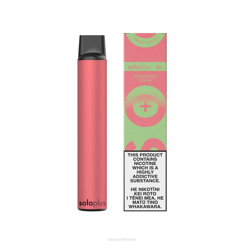 Vape France - Solo Plus collection paradis de vape jetable 6D4037 goyave aux fraises