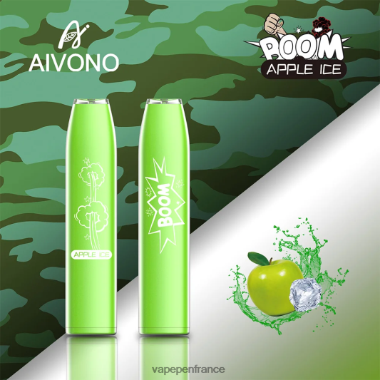 Cigarette Electronique France - glace aux pommes Aivono AIM BOOM 600 L6246J354