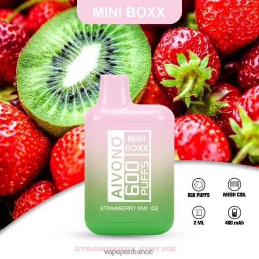 Cigarette Electronique France - glace fraise kiwi Aivono AIM MINI BOXX 600 L6246J234