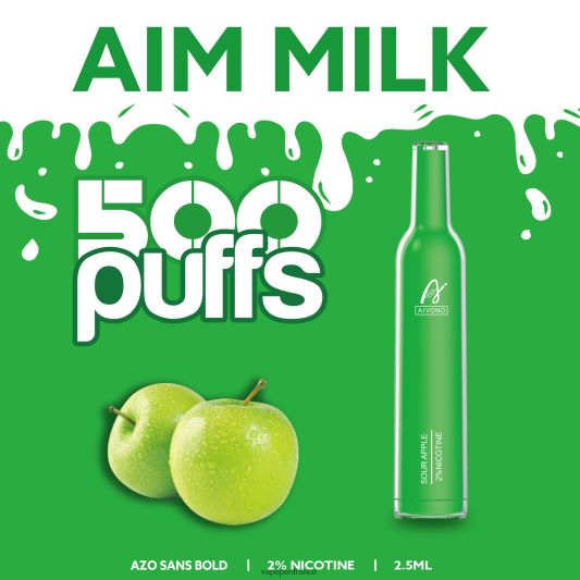 Cigarette Electronique France - pomme aigre Aivono AIM MILK 500 L6246J267
