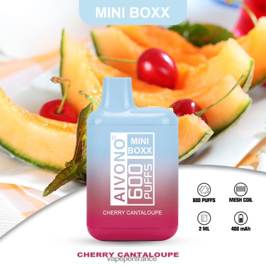 Eliquide France - cantaloup cerise Aivono AIM MINI BOXX 600 L6246J239