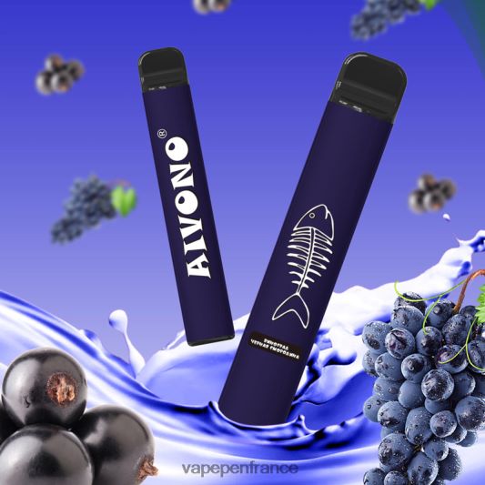 Eliquide France - raisin cassis Aivono AIM FISHBONE 600 L6246J284