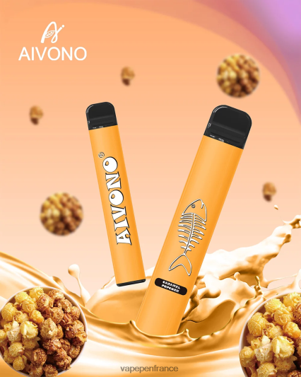 Vape France - pop-corn au caramel Aivono AIM FISHBONE 600 L6246J286