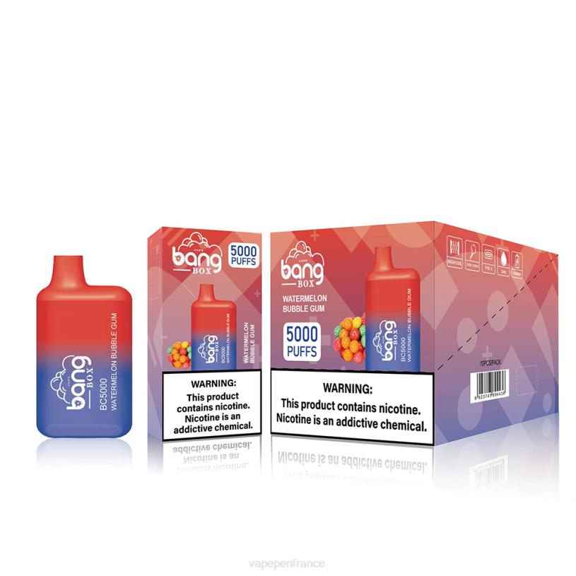 Cigarette Electronique France - Bang Box bc5000 P80J87 jetable