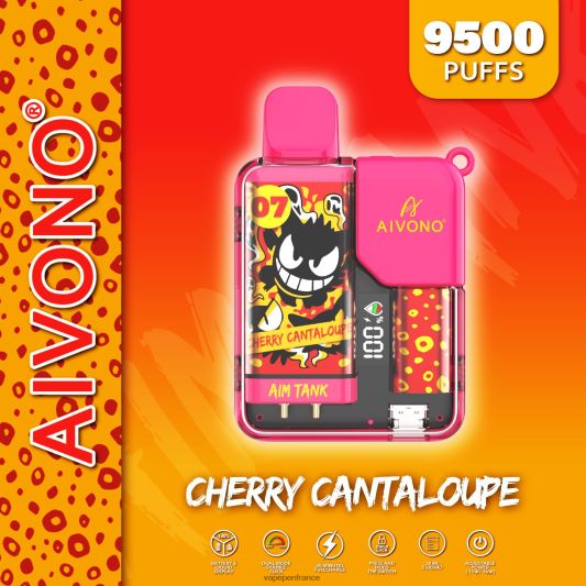 Cigarette Electronique France - cantaloup cerise Aivono AIM TANK 9500 L6246J45