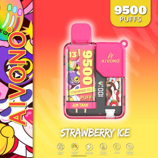 Eliquide France - glace à la fraise Aivono AIM TANK 9500 L6246J38