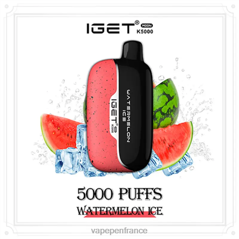 Eliquide France - glace à la pastèque IGET Moon k5000 LJR2X8