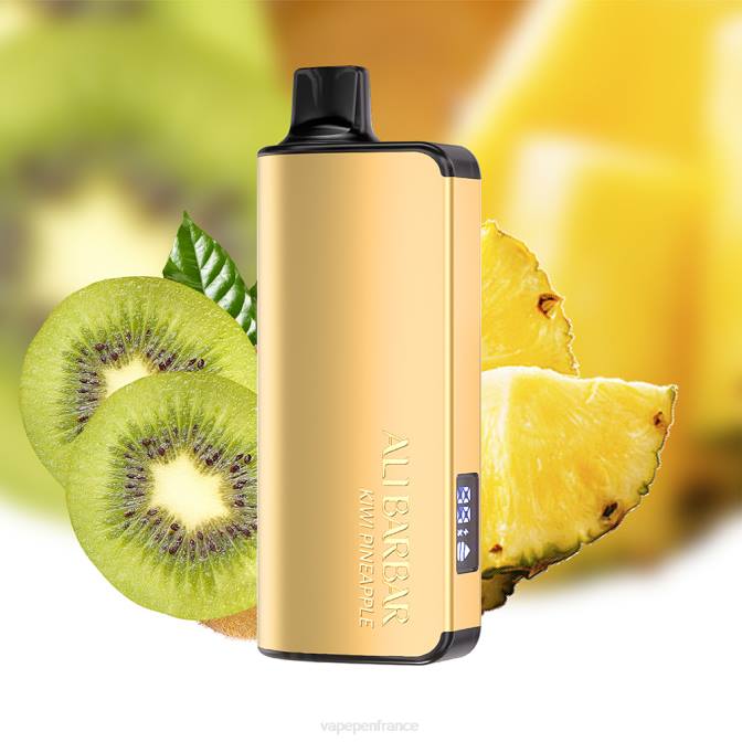 Vape Pen - Alibarbar Ingot 9000 vapes jetables ananas kiwi 6ZVP21