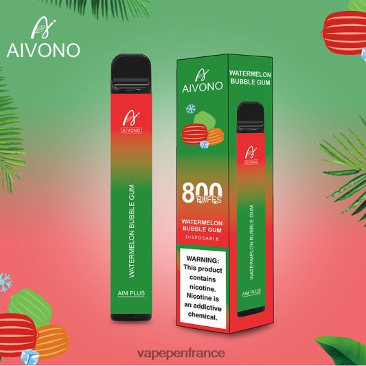 Cigarette Electronique France - bubble-gum à la pastèque Aivono AIM PLUS 800 L6246J198