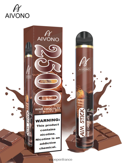 Cigarette Electronique France - chocolat au vin Aivono AIM STICK 2500 L6246J156