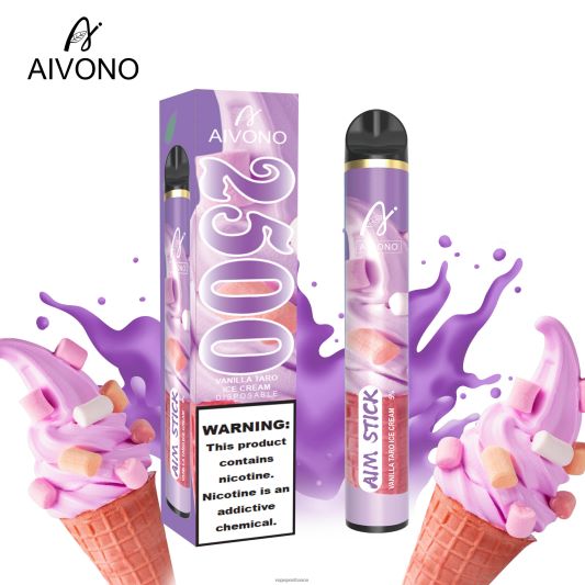Cigarette Electronique France - glace au taro et à la vanille Aivono AIM STICK 2500 L6246J147
