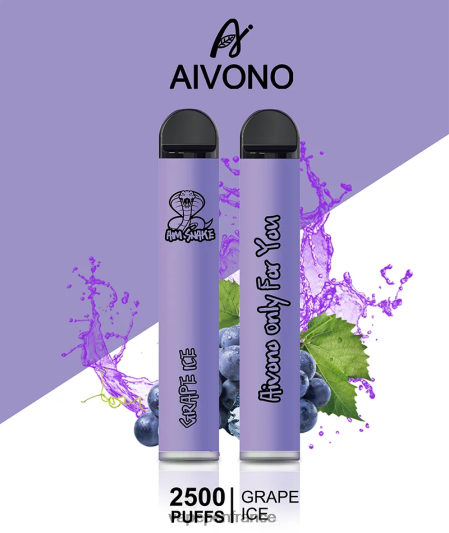 Cigarette Electronique France - glace aux raisins Aivono AIM SNAKE 2500 L6246J306