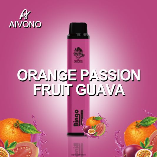 Cigarette Electronique France - goyave fruit de la passion orange Aivono AIM BINGO 4000 L6246J132