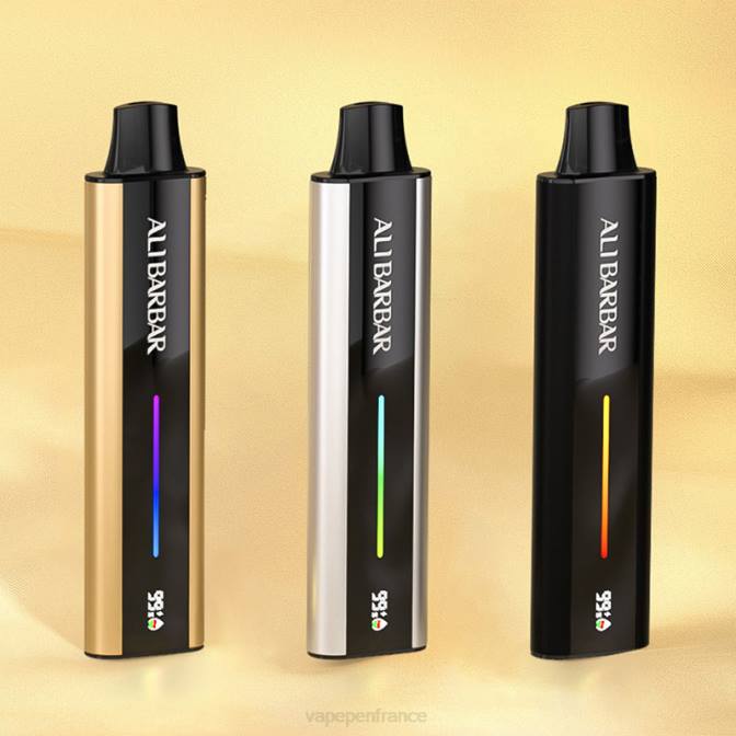 Eliquide France - Alibarbar Flare vape rechargeable double pomme 6ZVP79