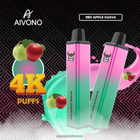 Eliquide France - goyave pomme rouge Aivono AIM FREAK 4000 L6246J257