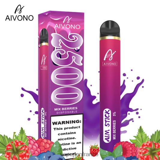 Eliquide France - mélanger les baies Aivono AIM STICK 2500 L6246J158